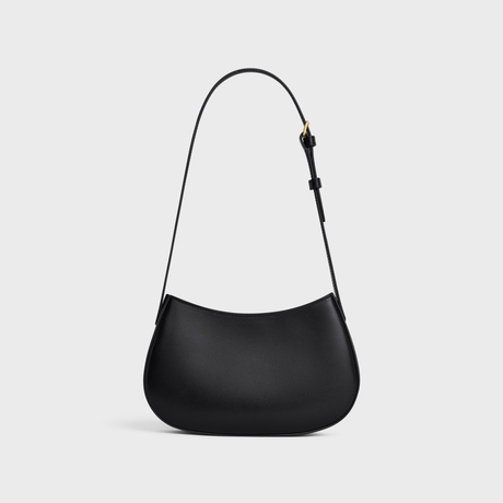 MEDIUM TILLY BAG IN SHINY CALFSKIN BLACK - Image 3