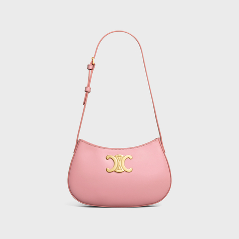 MEDIUM TILLY BAG IN SHINY CALFSKIN ROSE