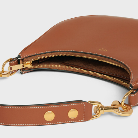 MEDIUM AVA STRAP BAG IN SMOOTH CALFSKIN TAN - Image 4