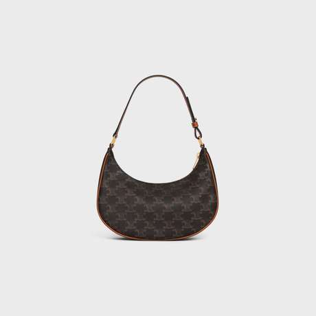 AVA BAG IN TRIOMPHE CANVAS AND CALFSKIN TAN - Image 3
