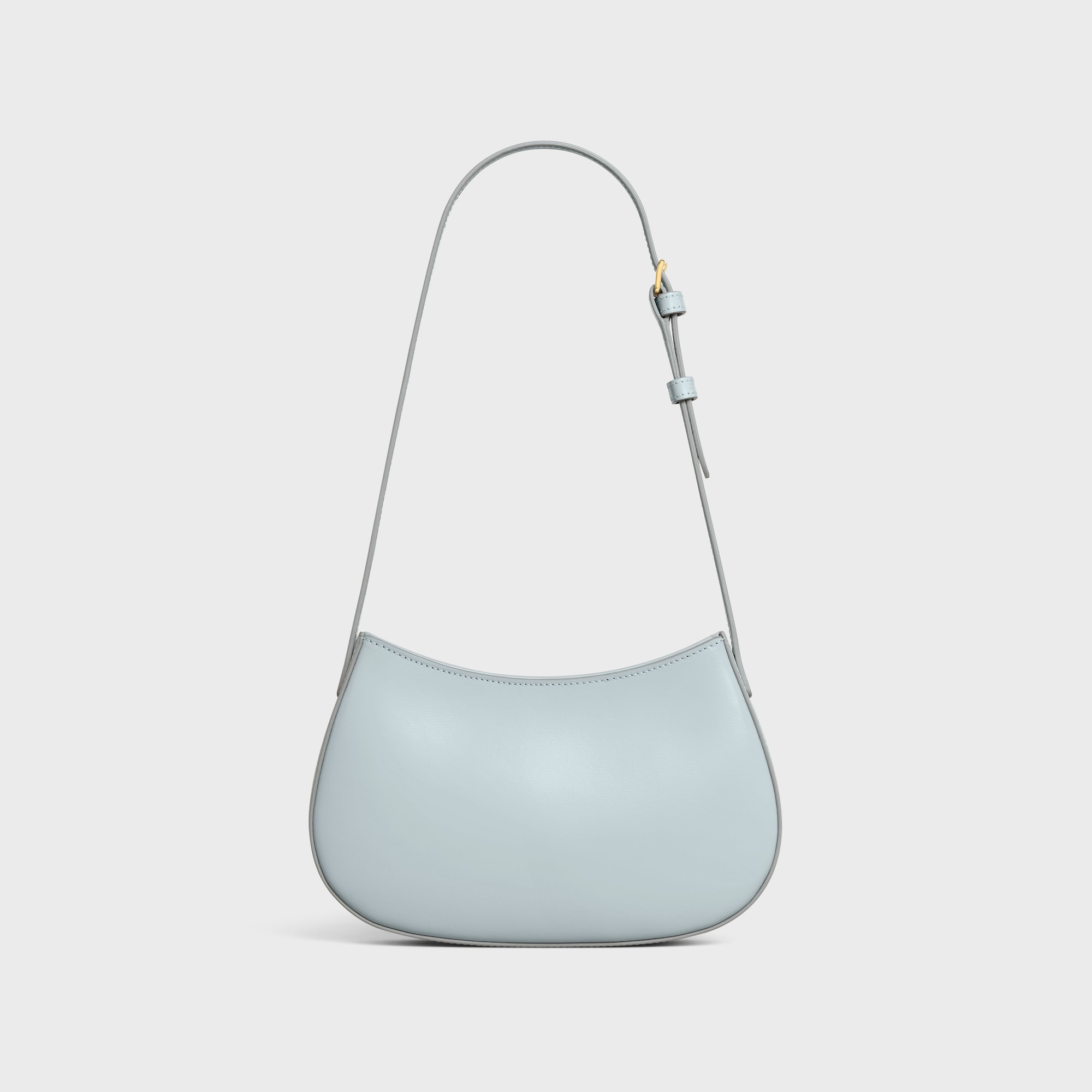 MEDIUM TILLY BAG IN SHINY CALFSKIN ICE BLUE - Image 3