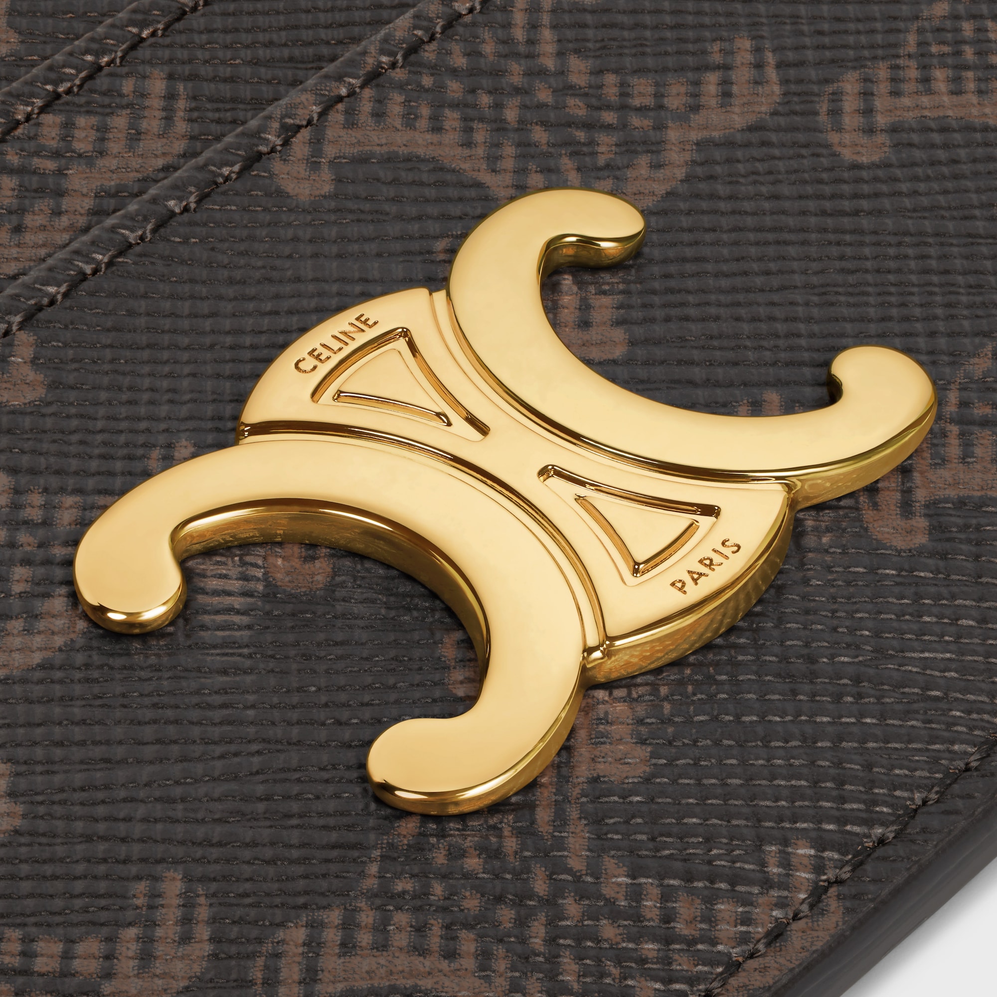 CARD HOLDER TRIOMPHE IN TRIOMPHE CANVAS TAN - Image 4