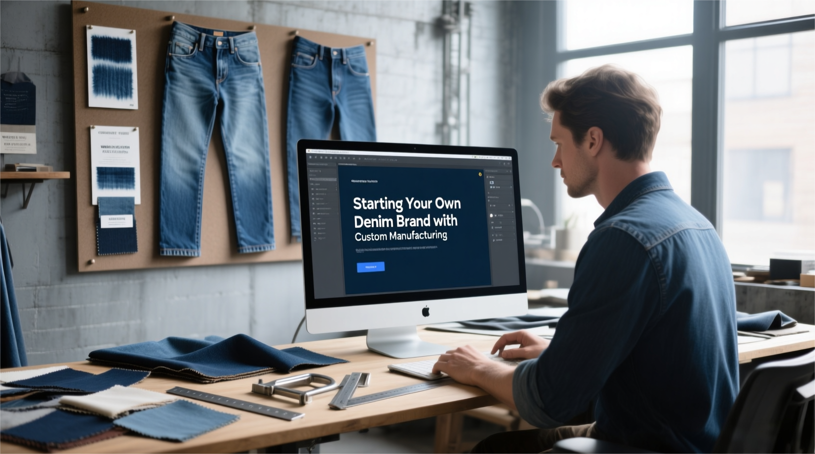 Starting Your Own Denim Brand with Custom Manufacturing
