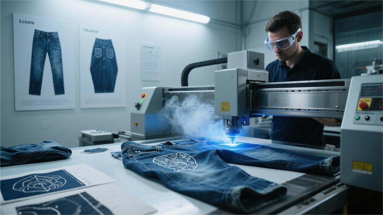 Laser Wash Denim Techniques