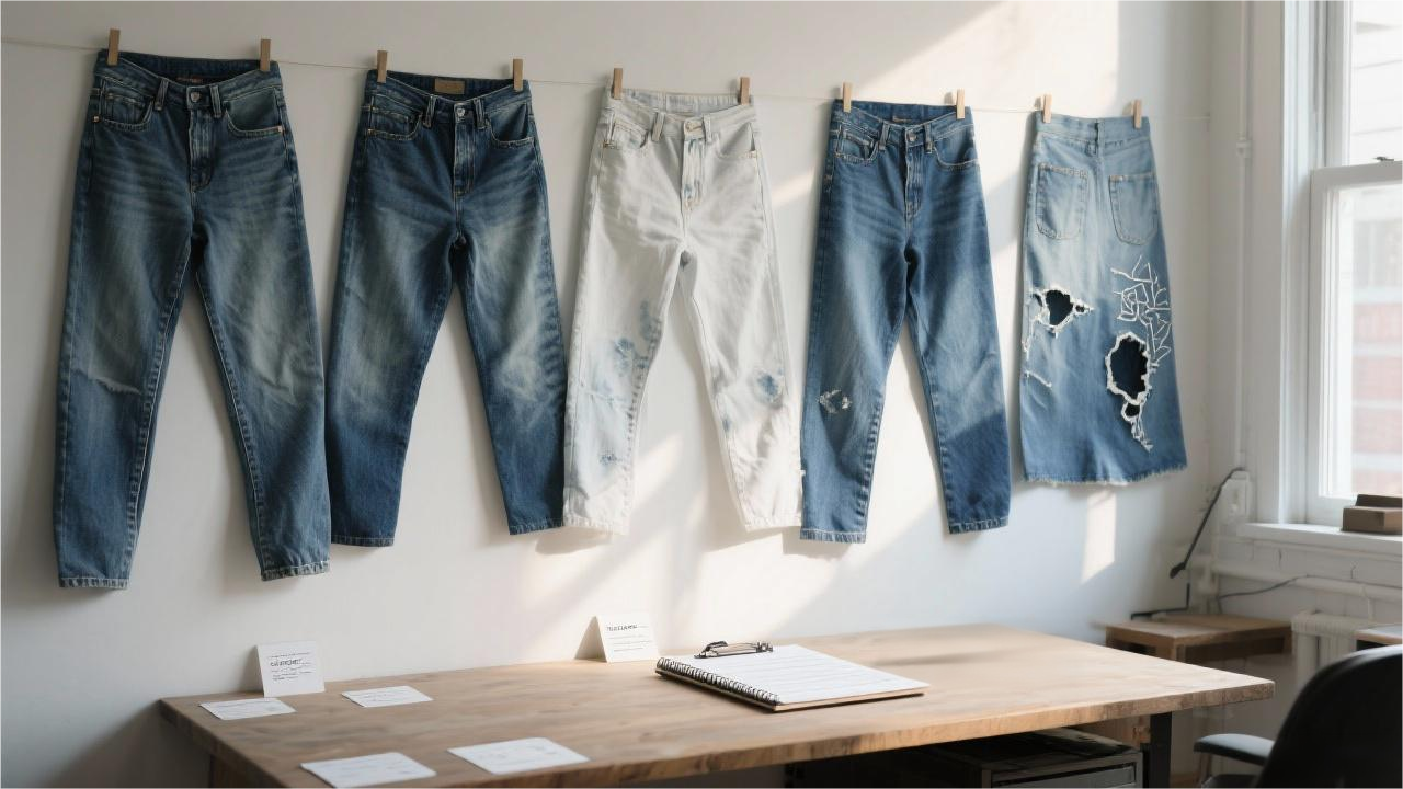 Traditional Jeans Wash Methods