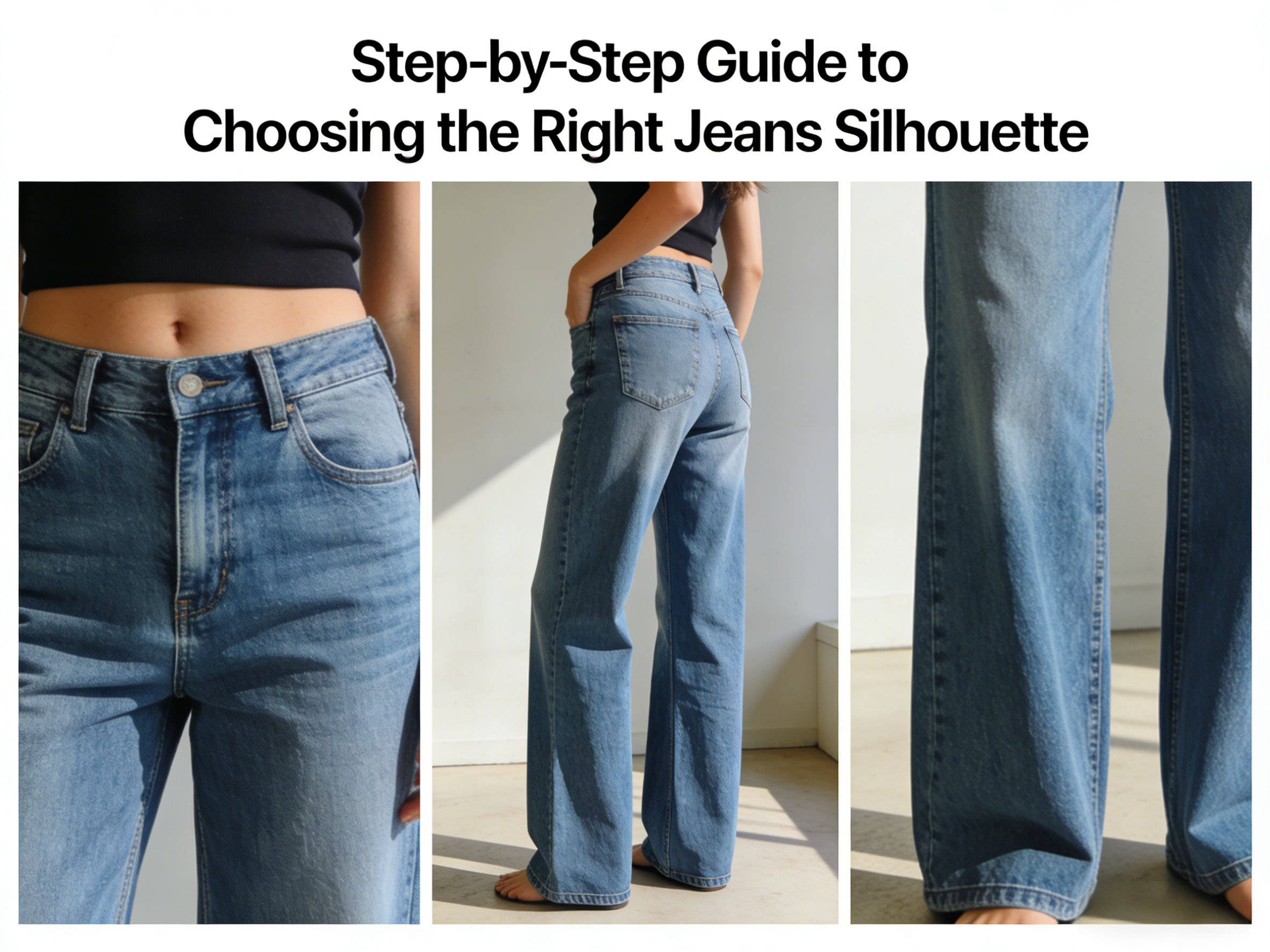 Step-by-Step Guide to Choosing the Right Jeans Silhouette