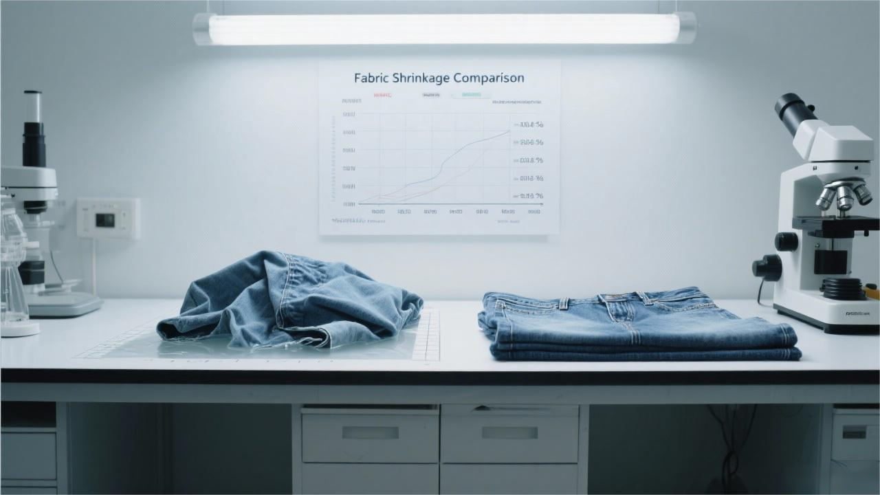 Comparing Shrinkage in Cotton Denim and Stretch Denim Fabrics