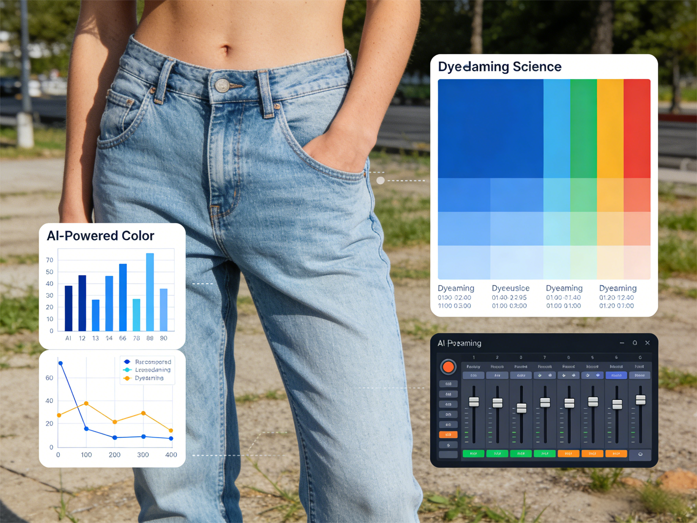 AI-Powered Color Science in Dyeing