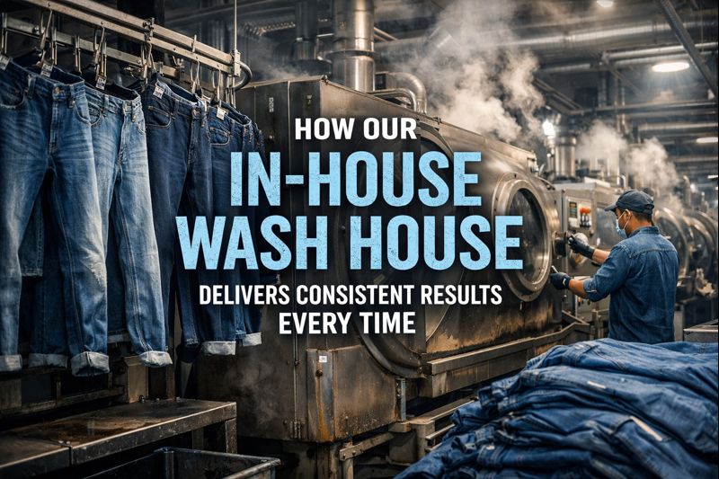 How Our In-House Wash House Delivers Consistent Results Every Time