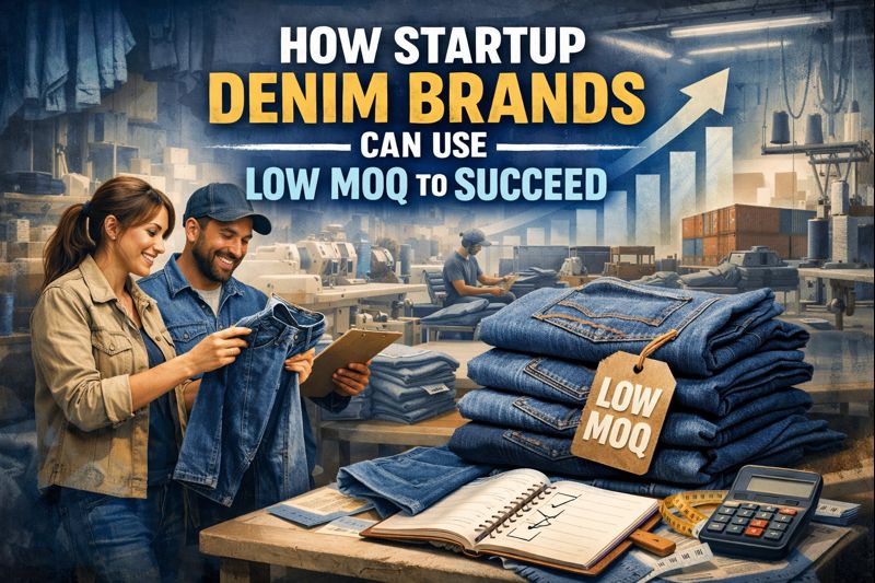 How Startup Denim Brands Can Use Low MOQ to Succeed