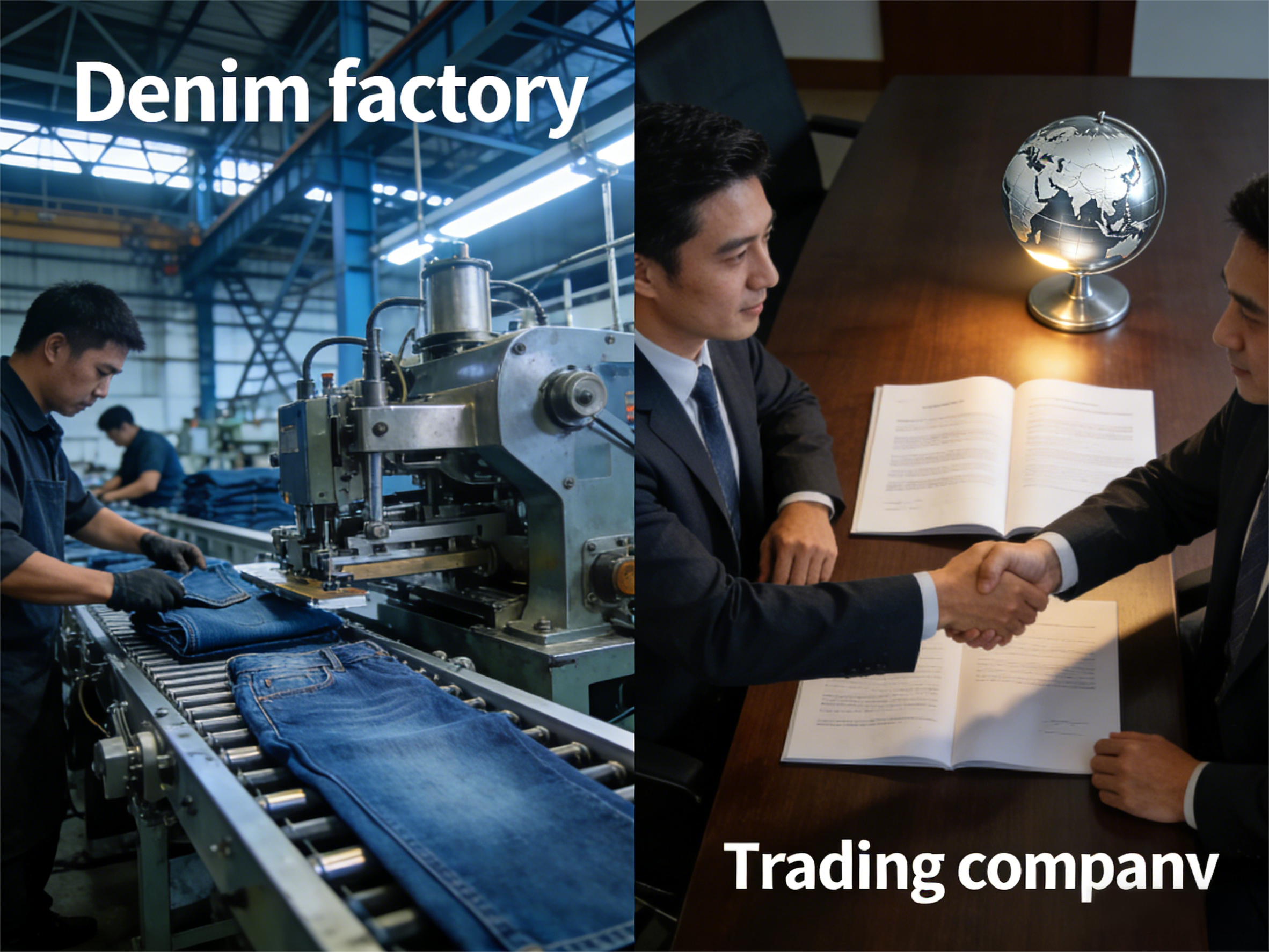 Denim Factory vs. Trading Company: Key Differences
